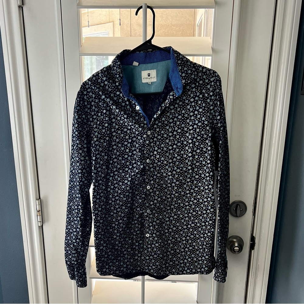 Men’s Floral Long Sleeved Shirt